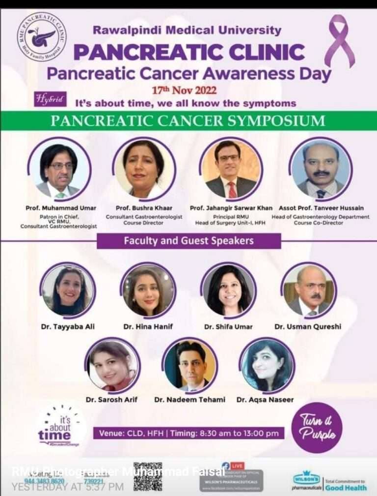 Pancreatic Clinic Cancer Awareness