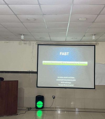 Workshop of FAST IN TRAUMA bu surgical Deptt B.B.H (2)