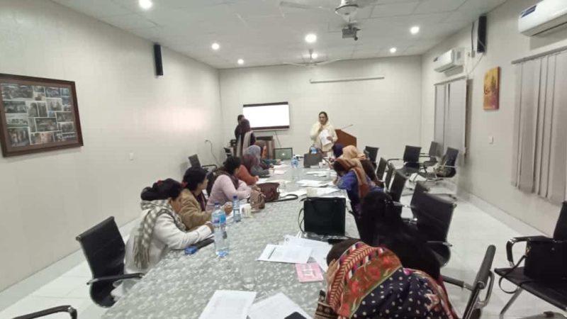 Workshop on labour care guide organized by Gynae unit 2 Hfh under supervision ( (4)